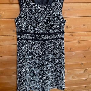 Talbots embroidered dress